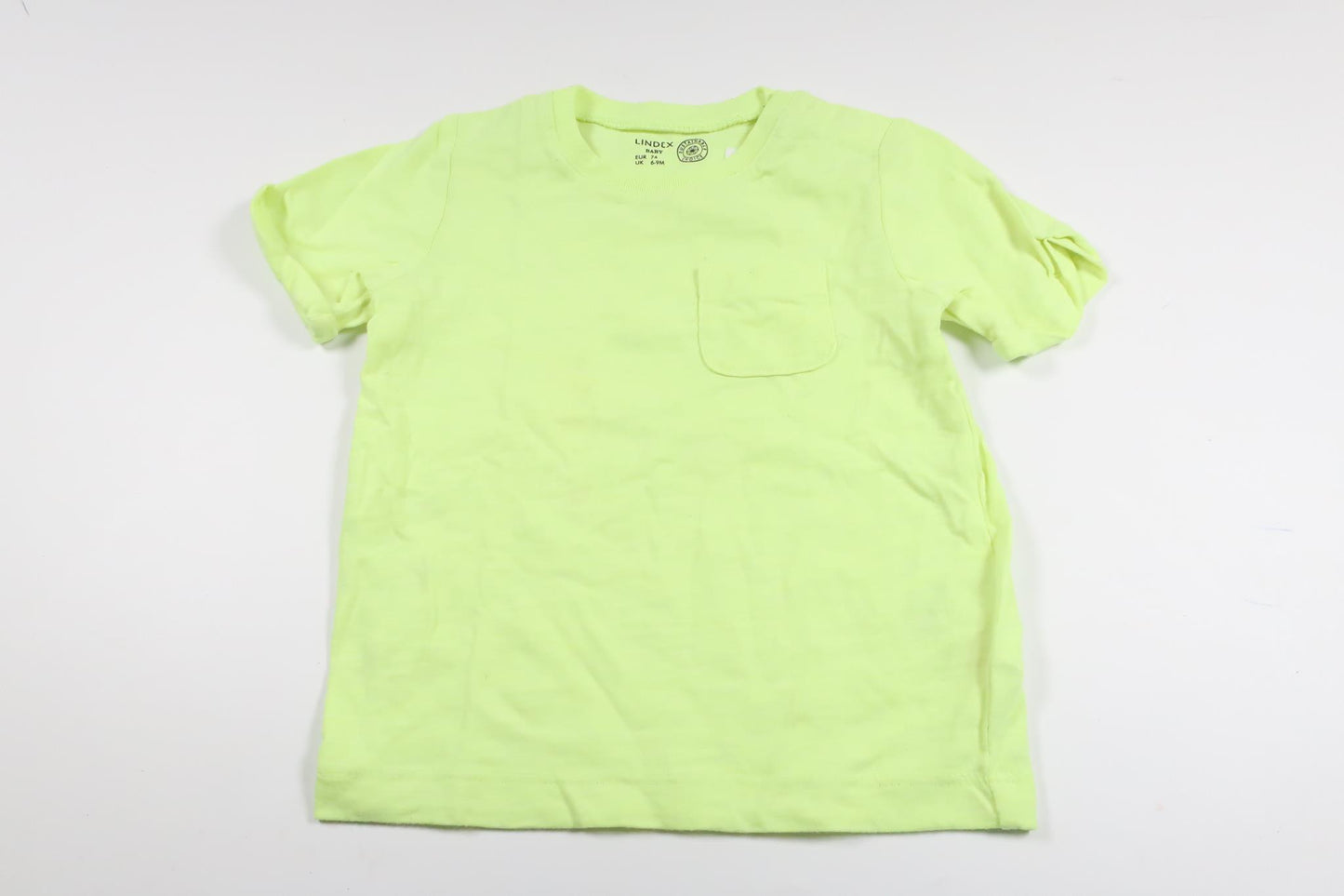 T-shirt från Lindex - Storlek 74 - Neon