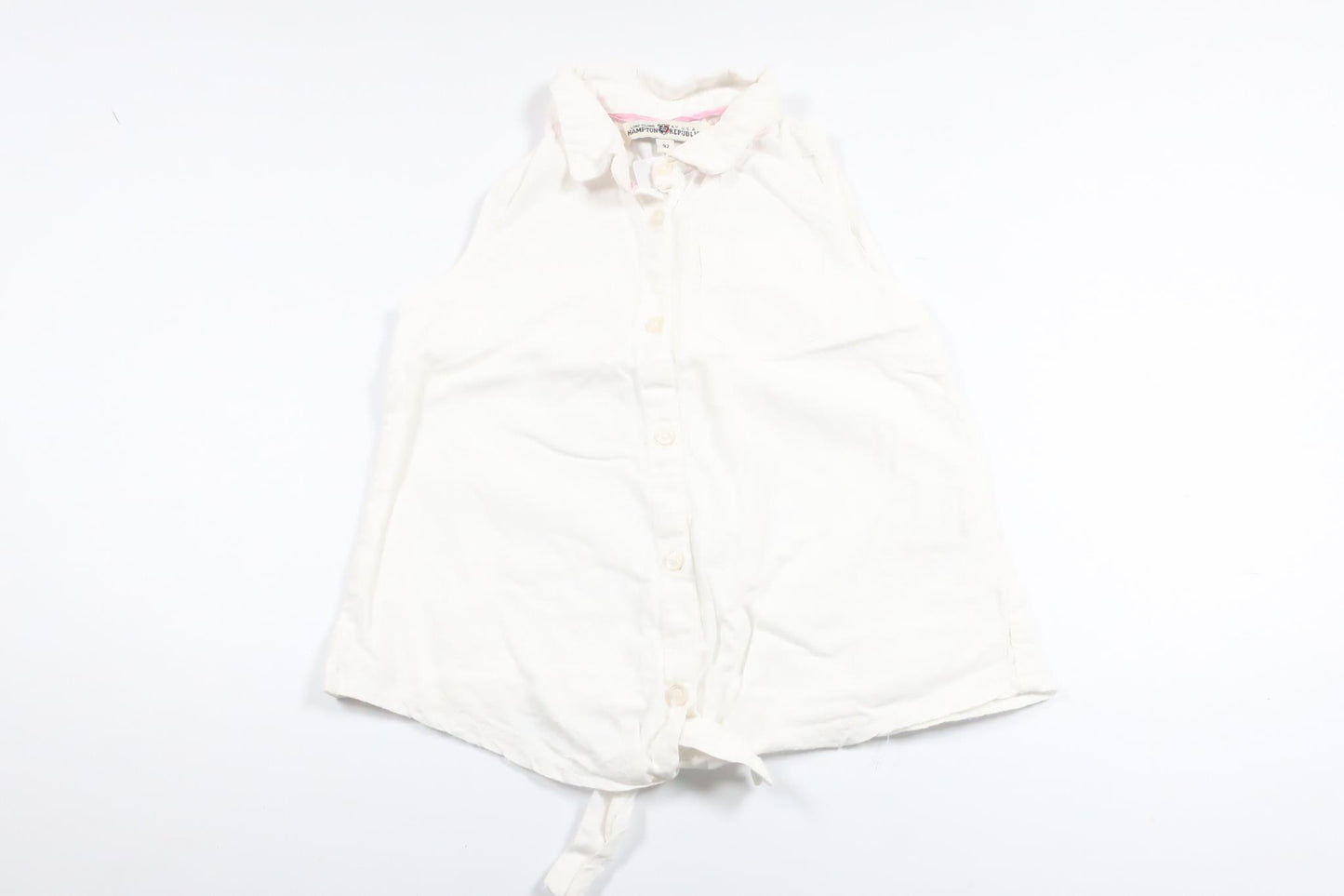 Blus från Hampton Republic - Storlek 92 - Vit