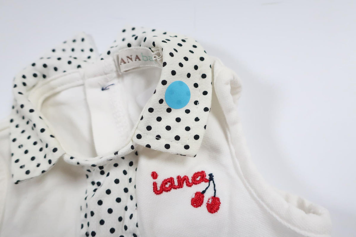 Klänning från Iana Baby - Storlek 50/56 - Vit