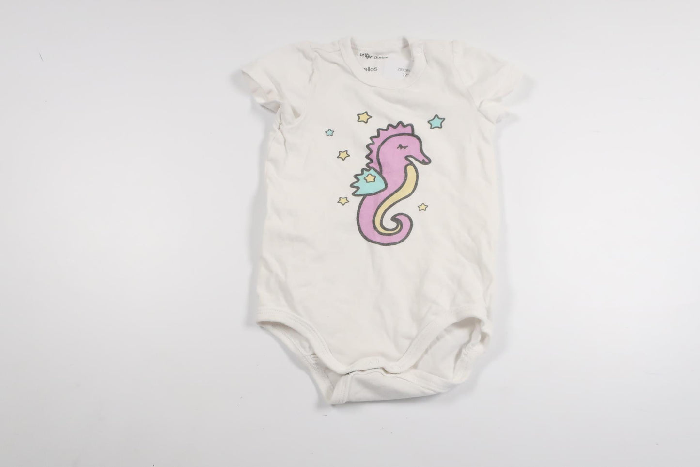 Body från Ellos - Storlek 62 - Vit