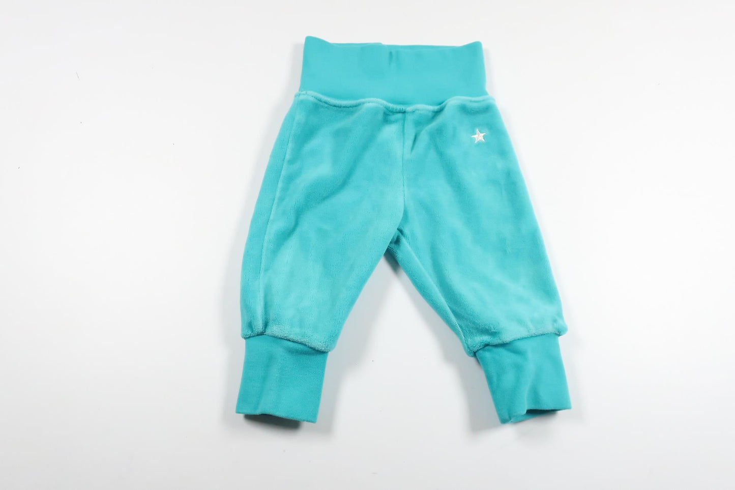 Byxor i velour från Lindex - Storlek 56 - Blå