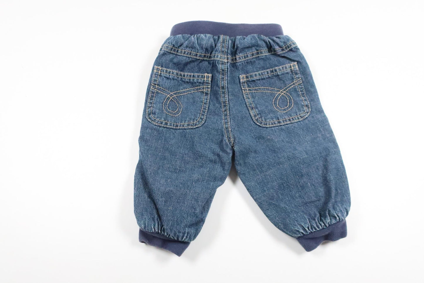 Fodrade byxor från My Wear Baby - Storlek 62 - Denim