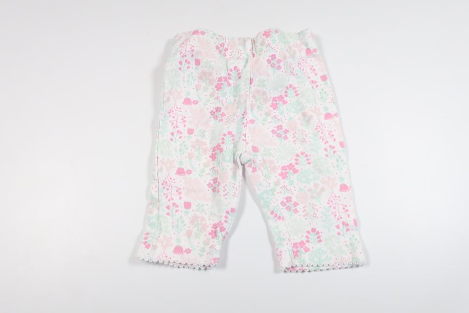 Korta byxor med rosett från Okänt - Storlek 62 - Vit