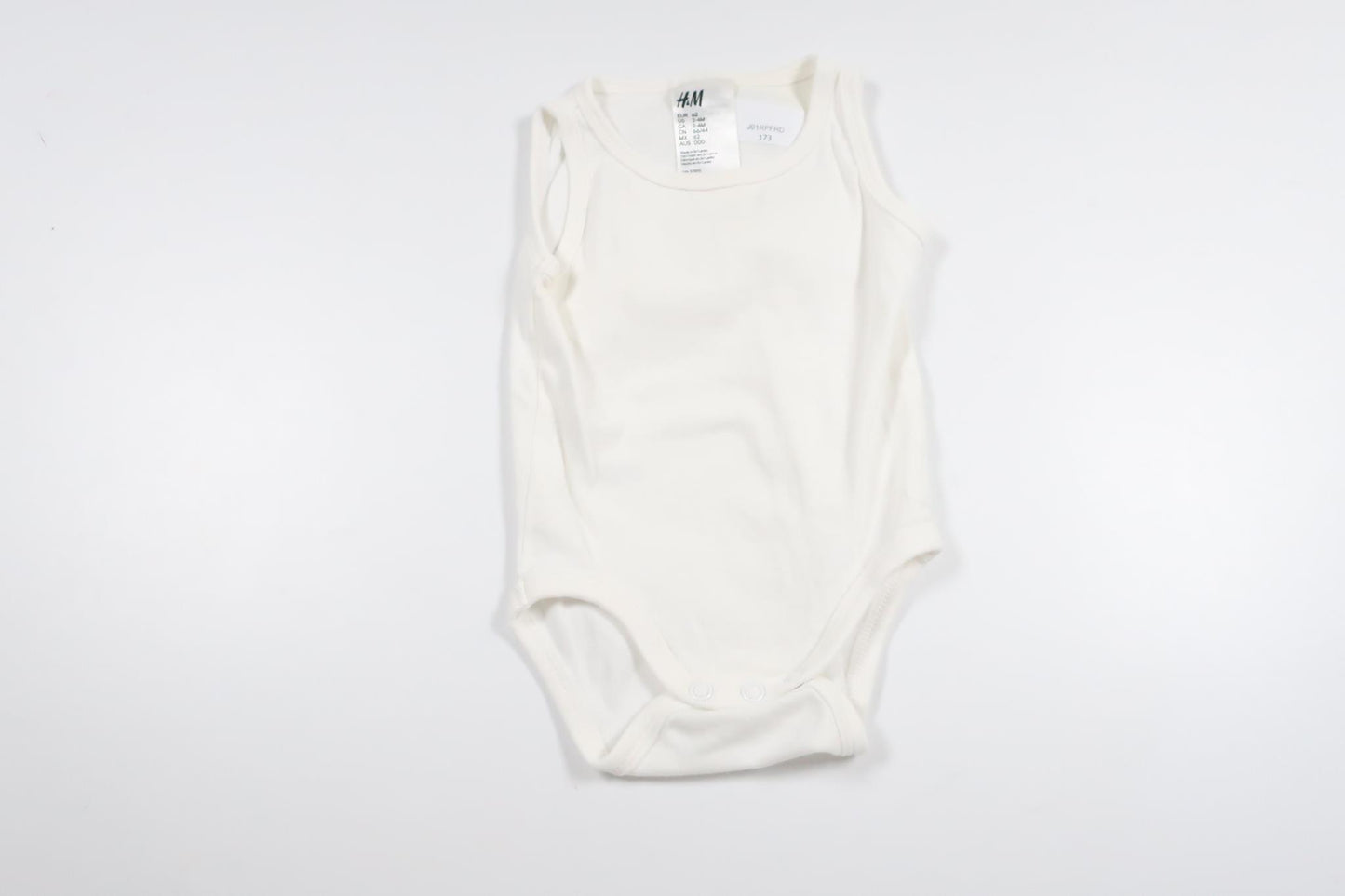 Linnebody från H&M - Storlek 62 - Vit