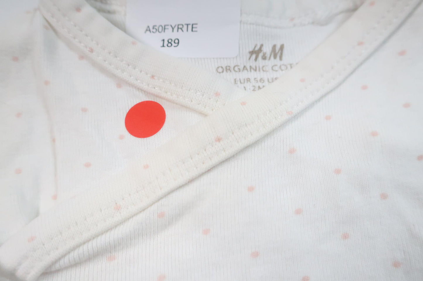 Omlottbody från H&M - Storlek 56 - Vit