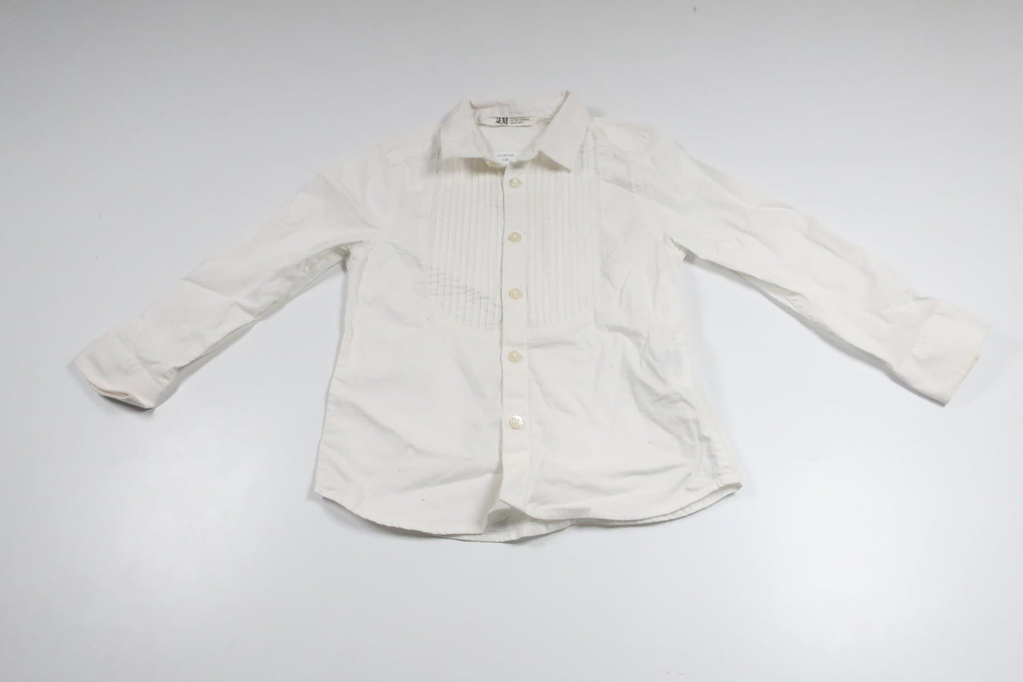 Finskjorta från H&M - Storlek 98 - Vit