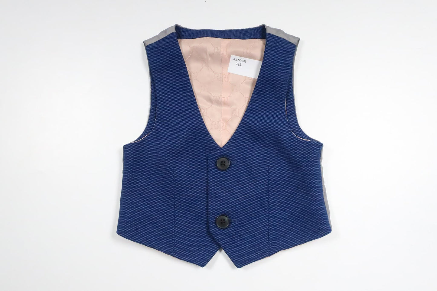 Kostymväst från River Island Mini - Storlek 68/74 - Marinblå