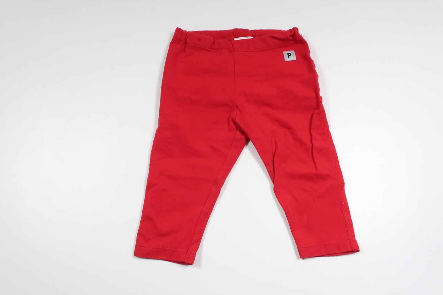 Byxor med volang från Polarn o. Pyret - Storlek 62 - Röd