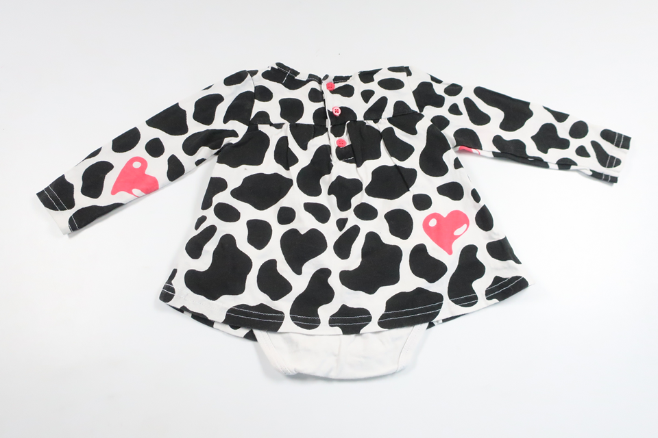 Klänning med inbyggd body från Petter & Kajsa - Storlek 56 - Svart