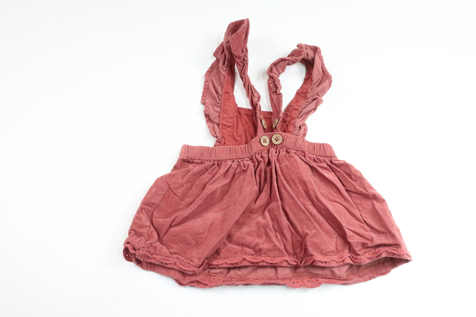 Hängselkjol från Newbie - Storlek 62 - Rosa