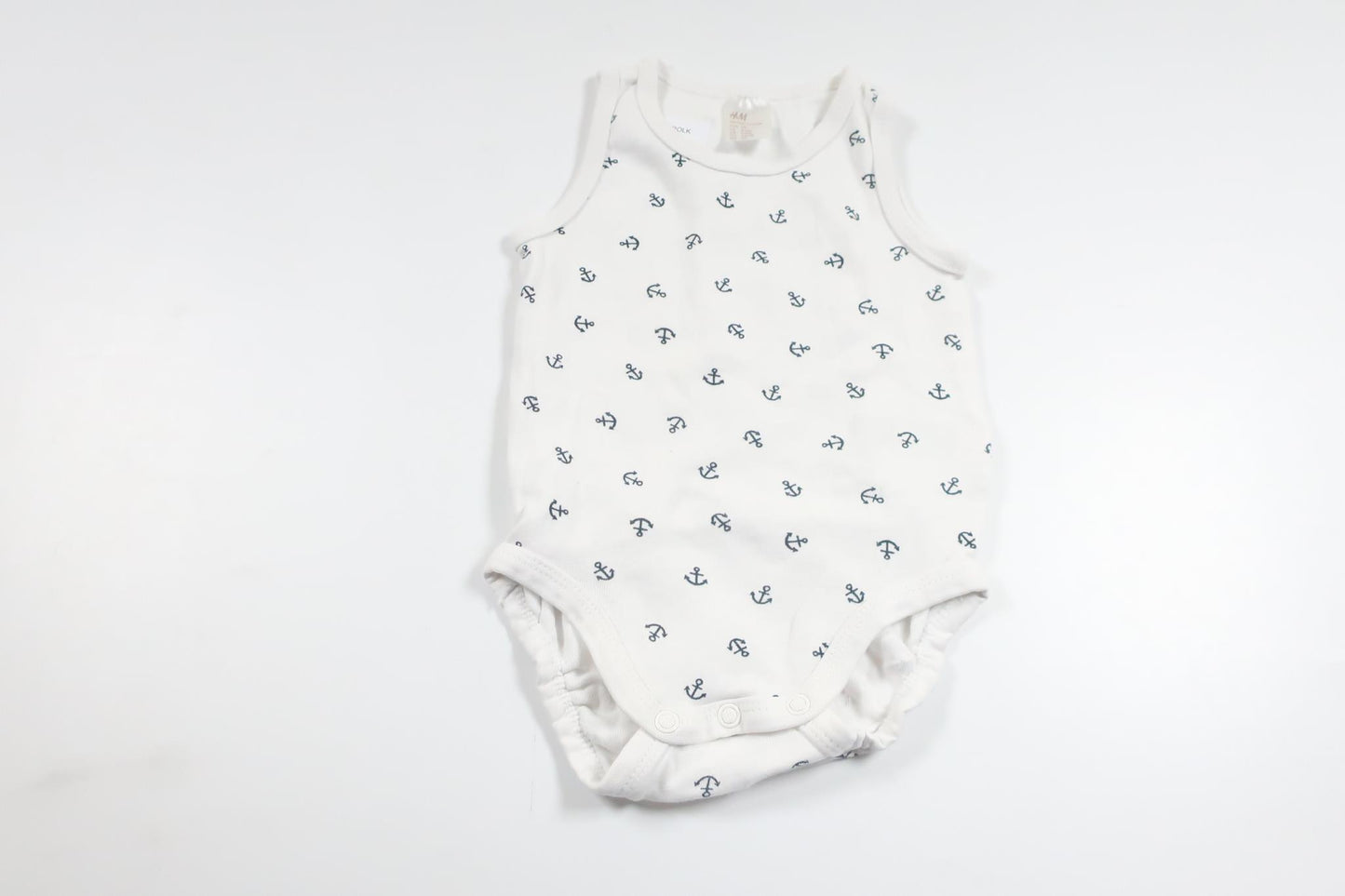 Linnebody från H&M - Storlek 68 - Vit