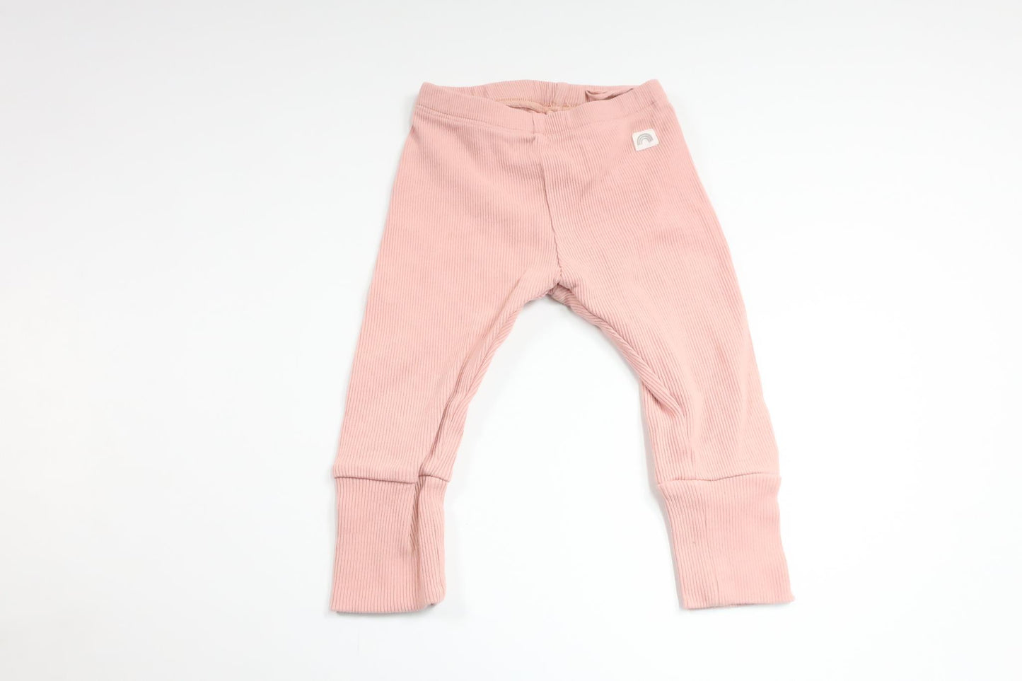 Ribbade byxor från Lindex - Storlek 68 - Rosa