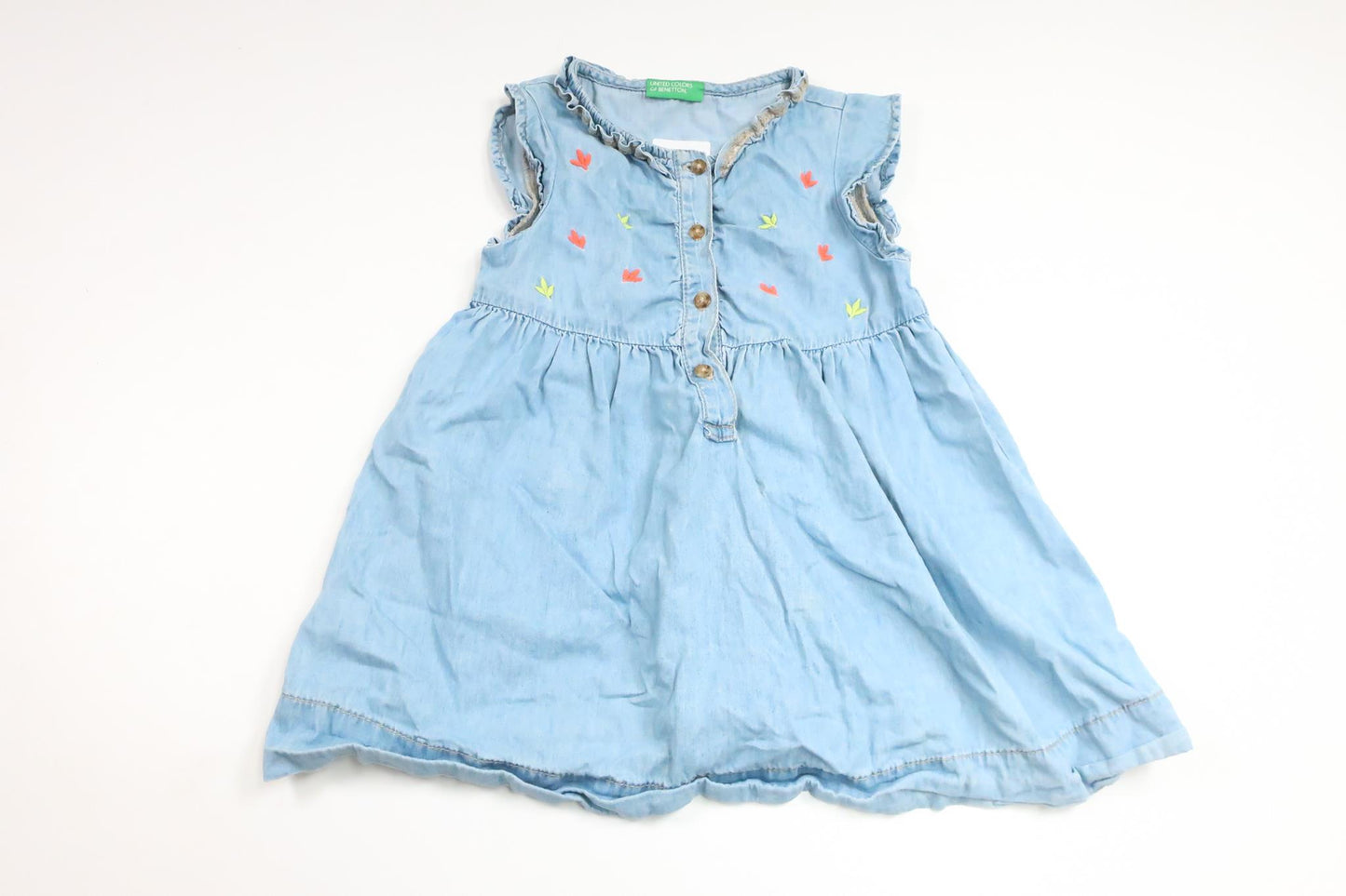 Klänning från United Colors of Benetton - Storlek 98 - Denim