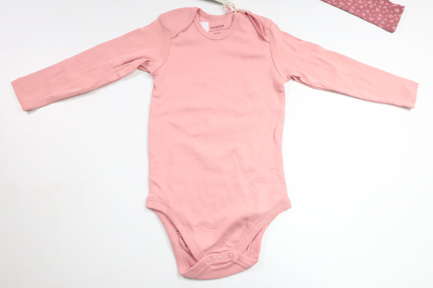 Set med 2 bodys från Lupilu - Storlek 86/92 - Rosa