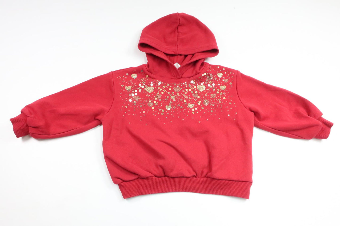 Huvtröja från H&M - Storlek 98/104 - Röd