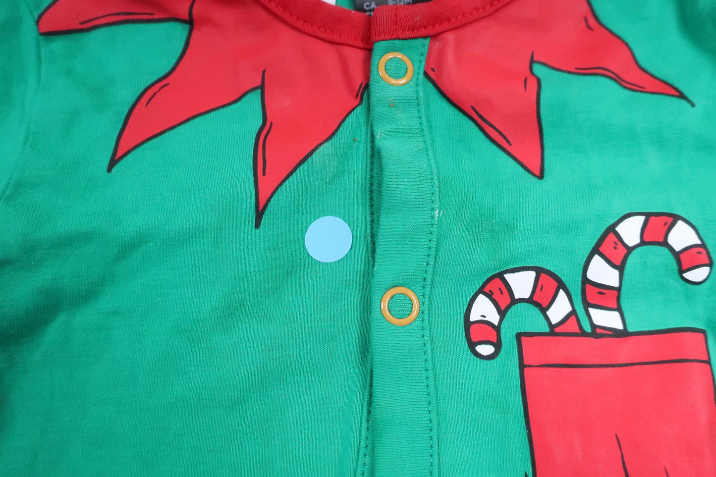 Pyjamas tomtenisse från H&M - Storlek 80 - Grön