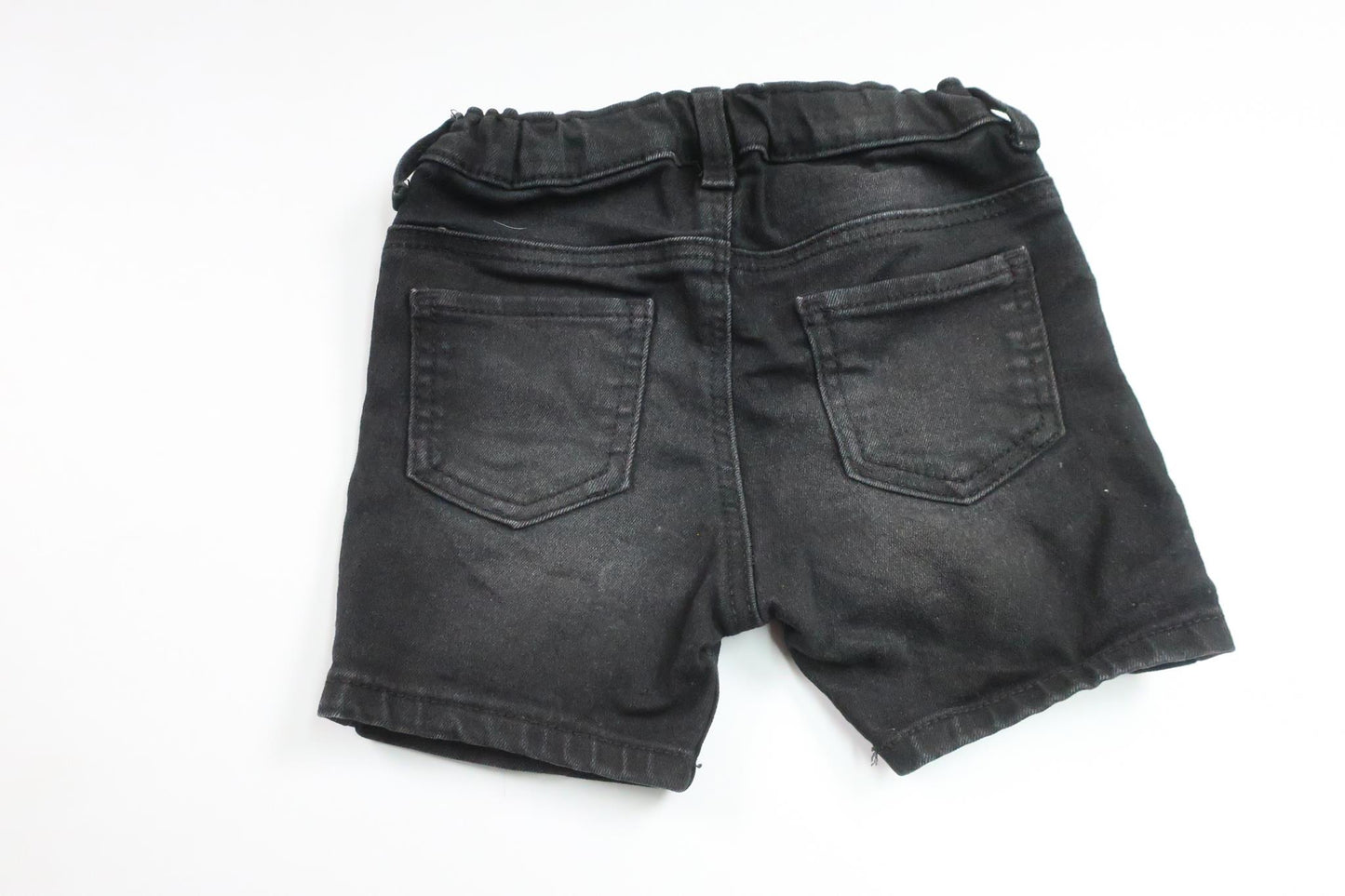 Jeansshorts från H&M - Storlek 74 - Svart