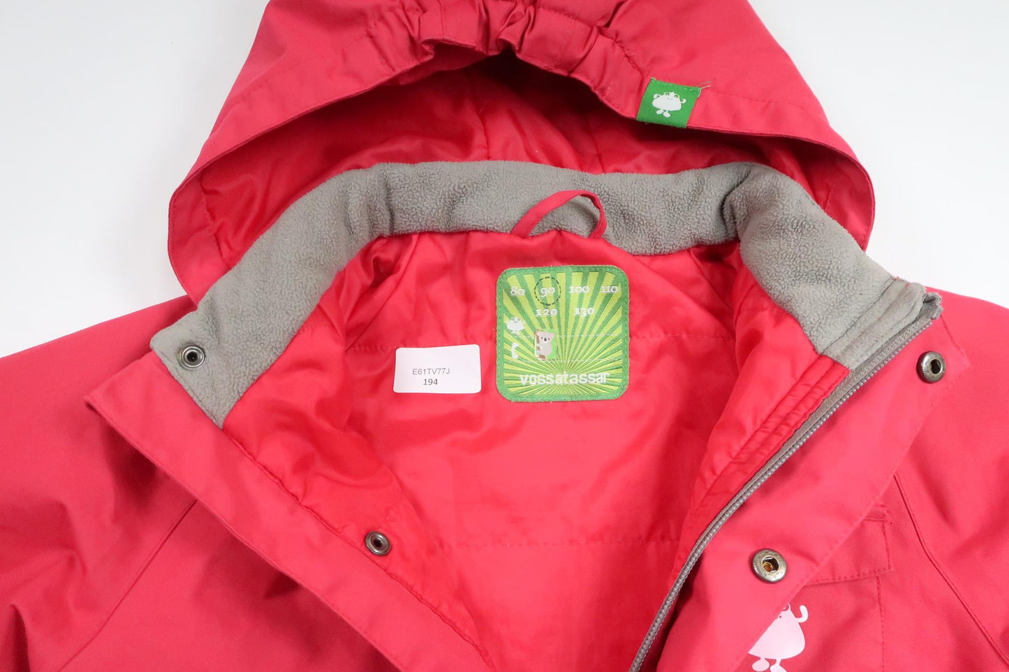 Jacka från Vossatassar - Storlek 90 - Rosa