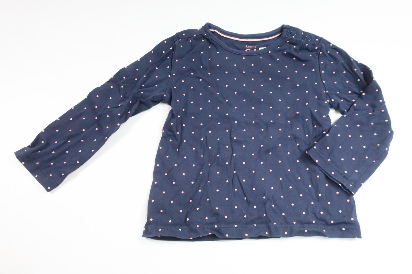 Prickig tröja från C&A - Storlek 80 - Marinblå