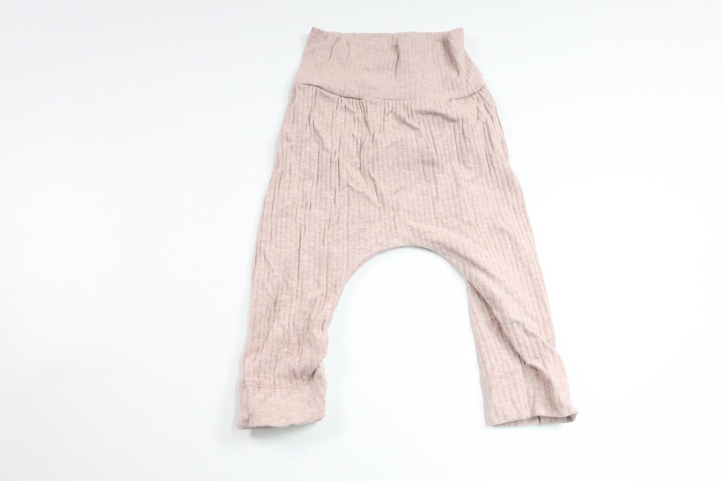 Ribbade byxor från Name It - Storlek 68 - Beige