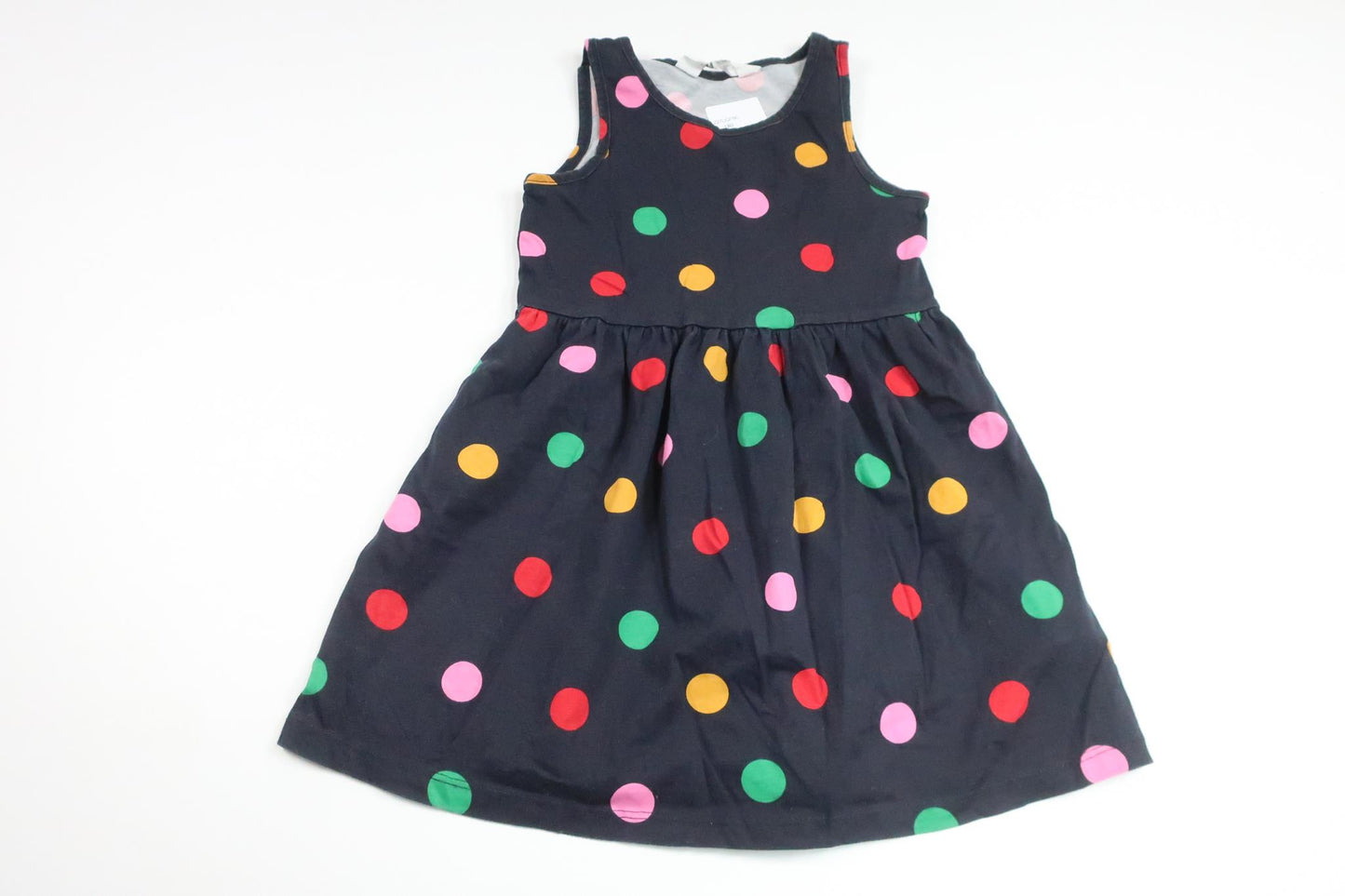 Prickig klänning från H&M - Storlek 98/104 - Marinblå