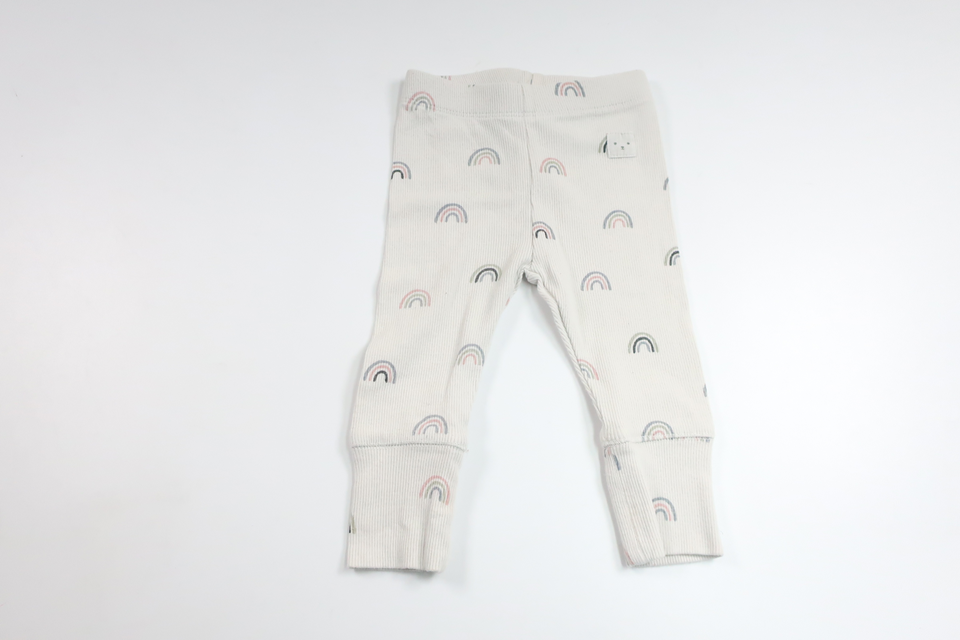 Ribbade byxor från Kappahl - Storlek 62 - Benvit