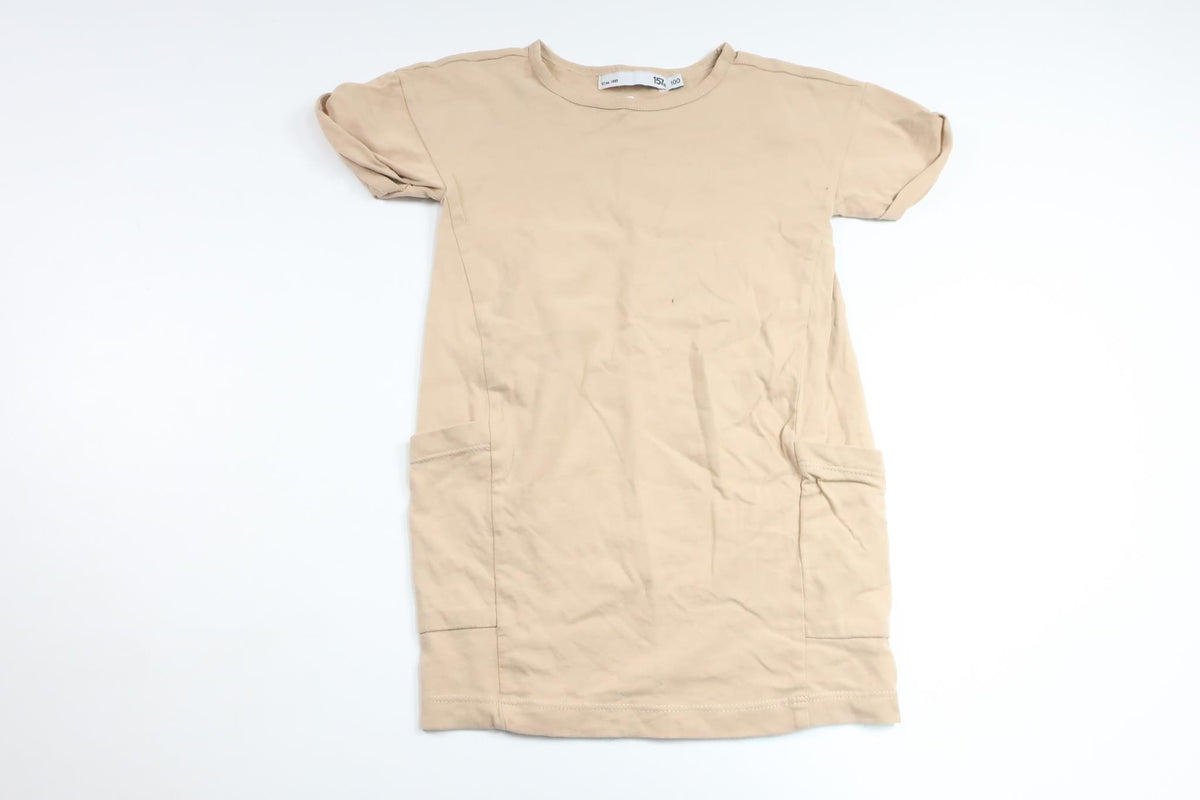 Klänning från Lager 157 - Storlek 100 - Beige