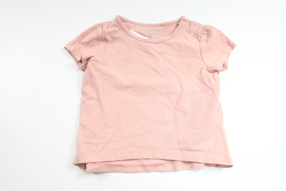T-shirt från Basic U - Storlek 74 - Rosa
