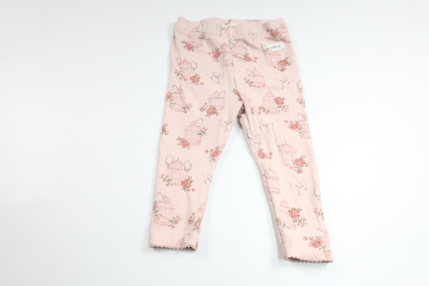 Leggings från Newbie - Storlek 74 - Rosa