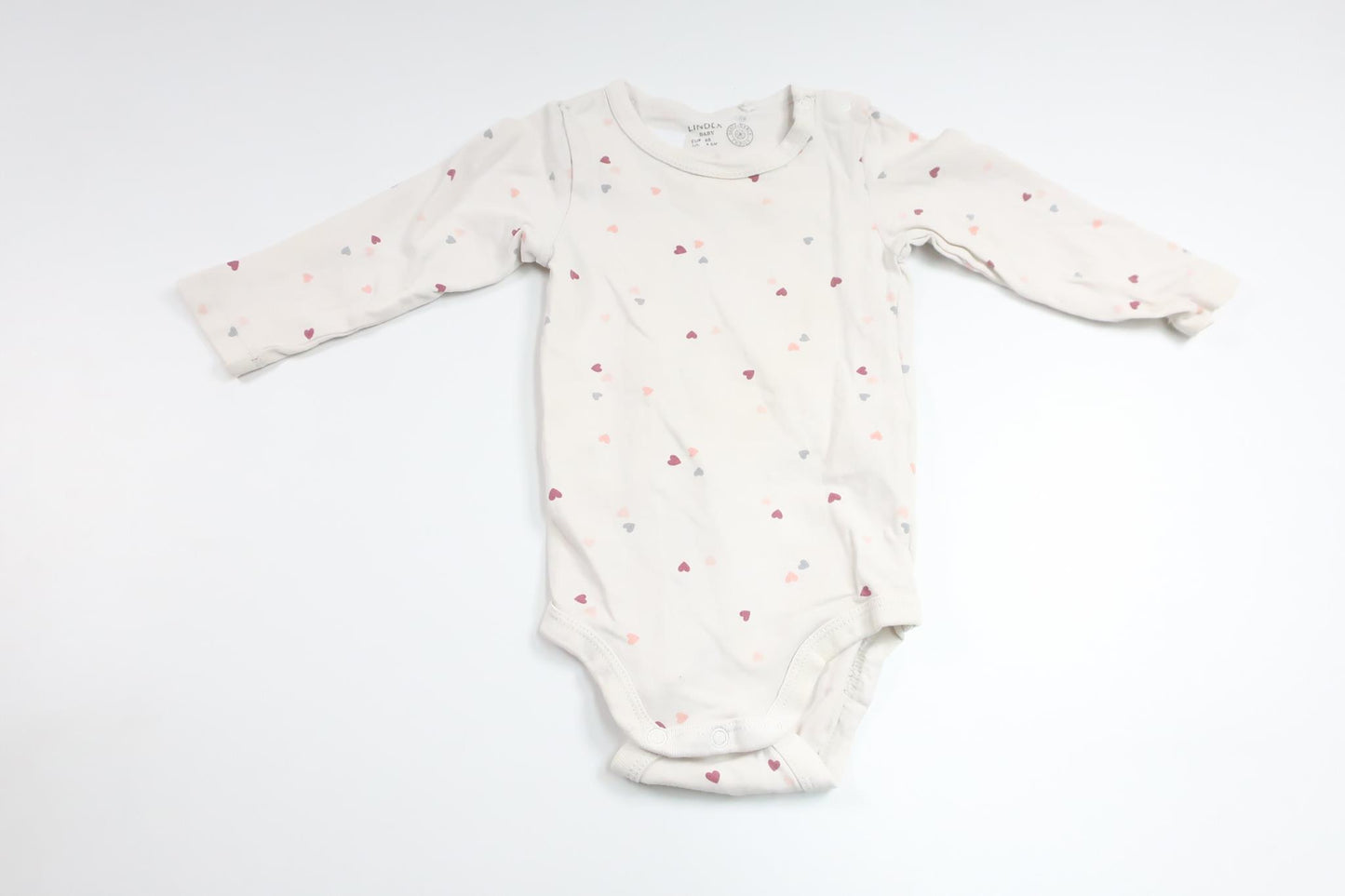 Body från Lindex - Storlek 68 - Vit