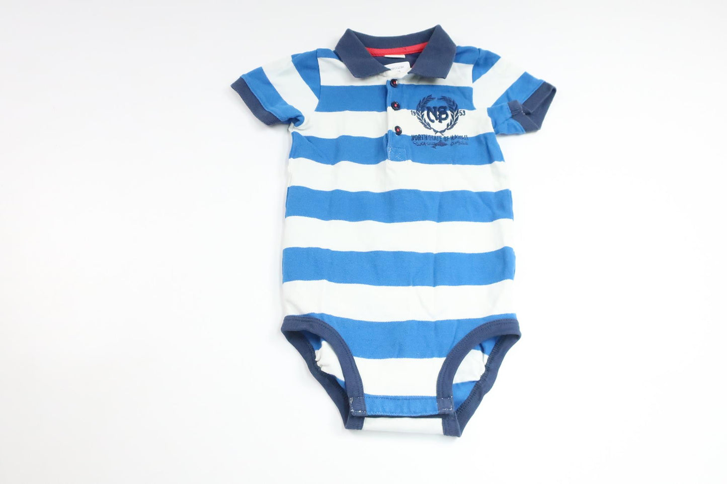 Pikétröja från Lindex - Storlek 80 - Blå