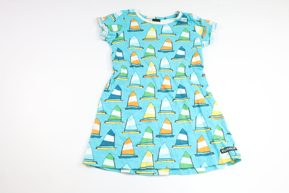 Klänning från Villervalla - Storlek 110 - Blå