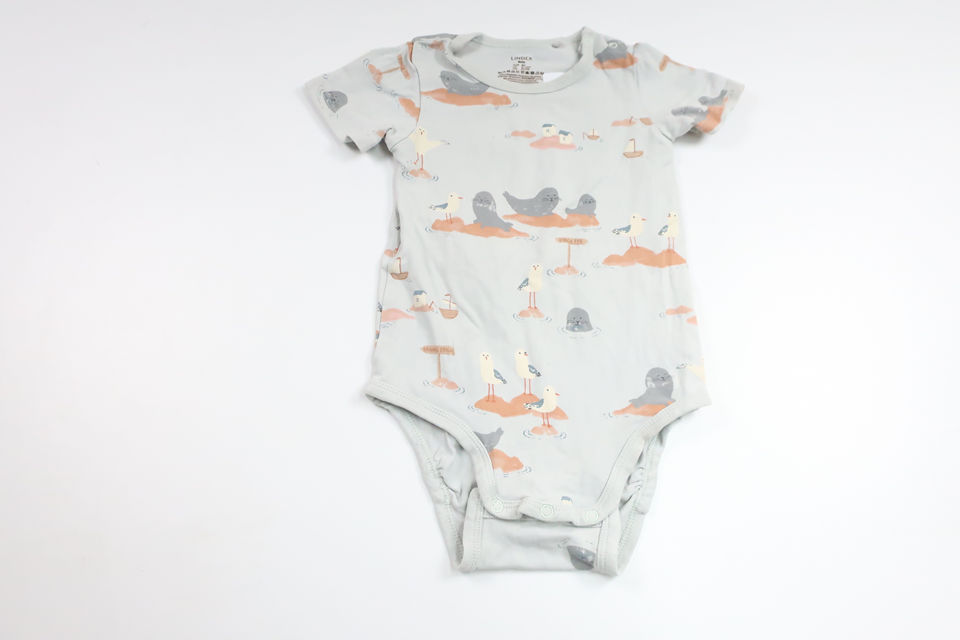 Body från Lindex - Storlek 80 - Blå