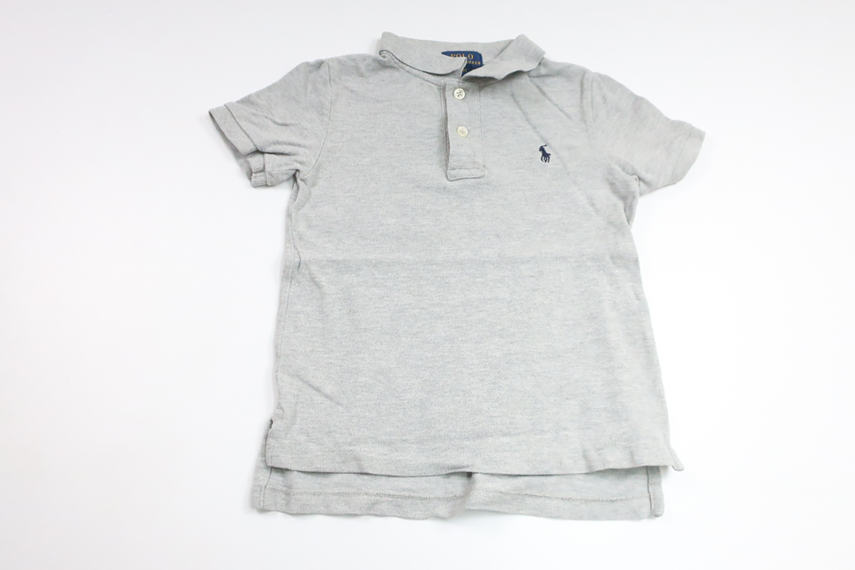 Pikétröja från Ralph Lauren - Storlek 104 - Grå