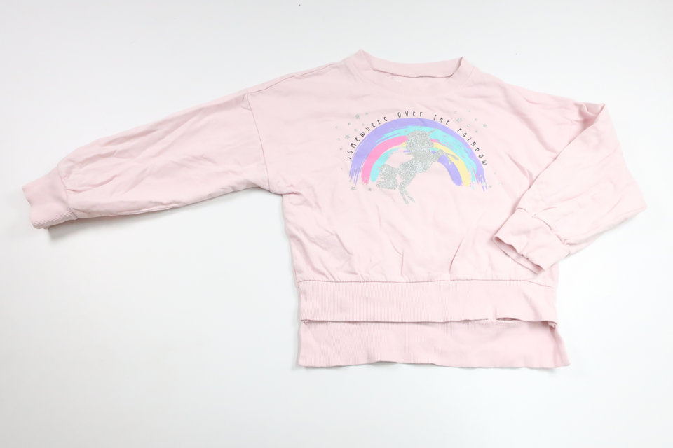 Sweatshirt från ICA I Love Eco - Storlek 110/116 - Rosa