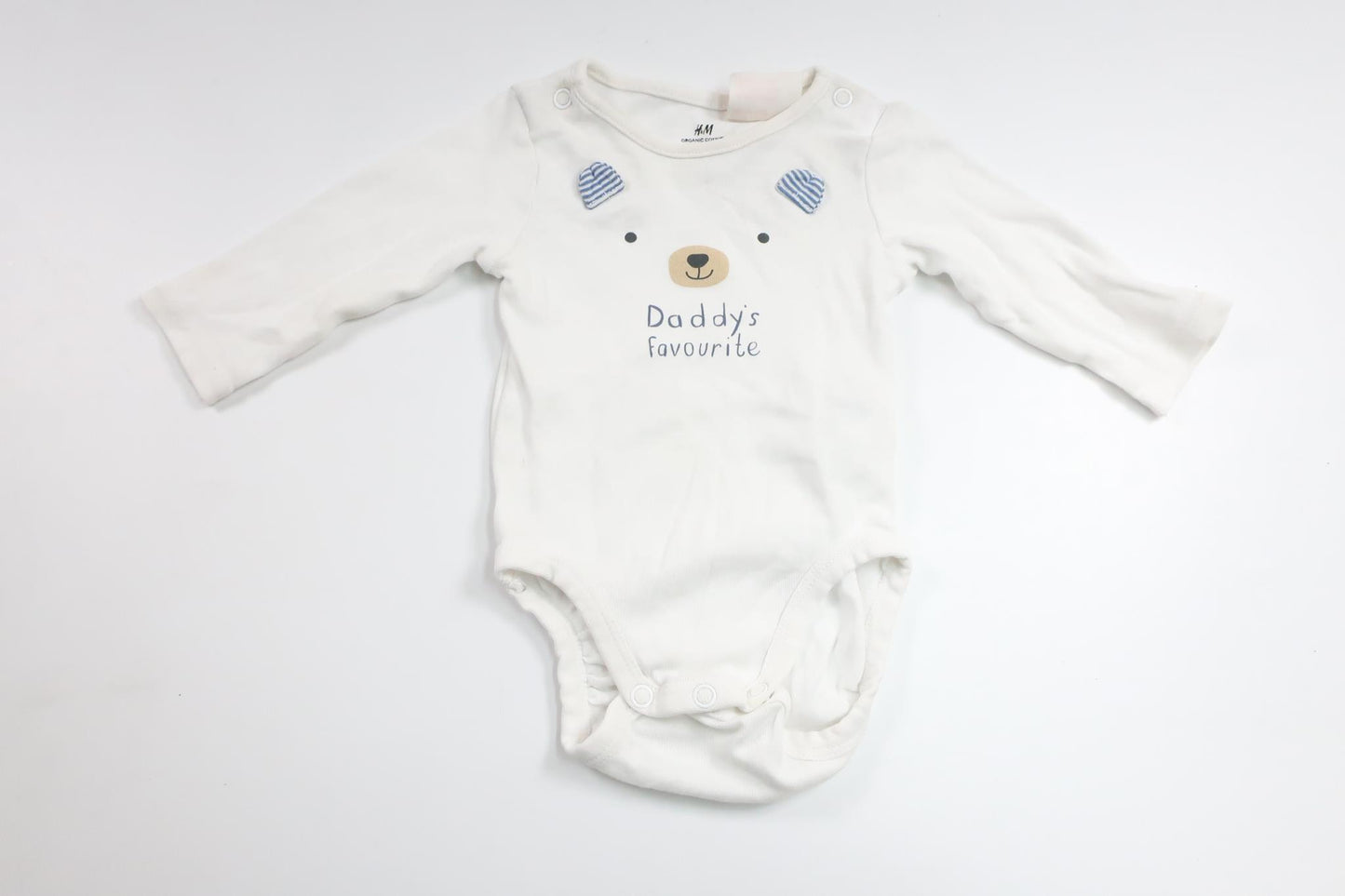 Body från H&M - Storlek 62 - Vit