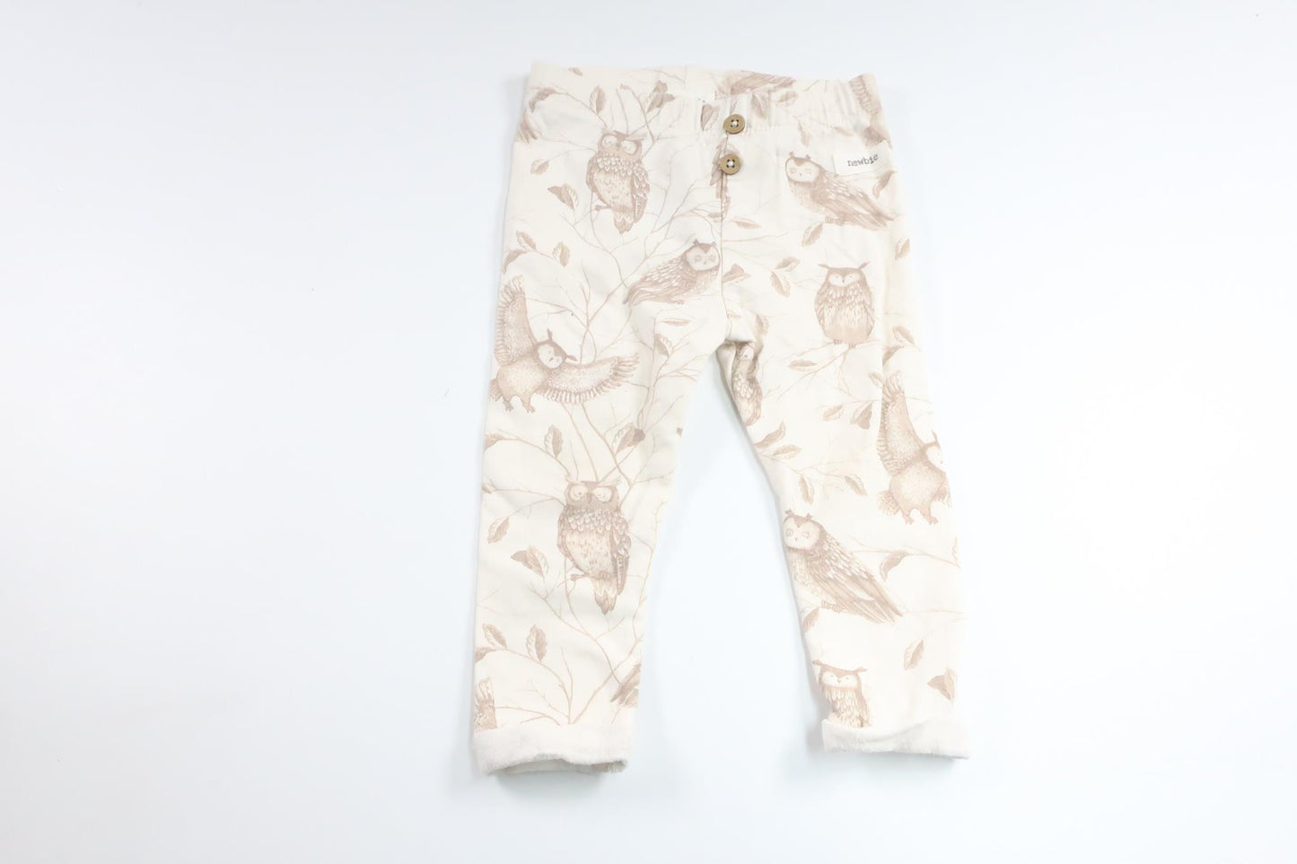 Byxor från Newbie - Storlek 74 - Beige