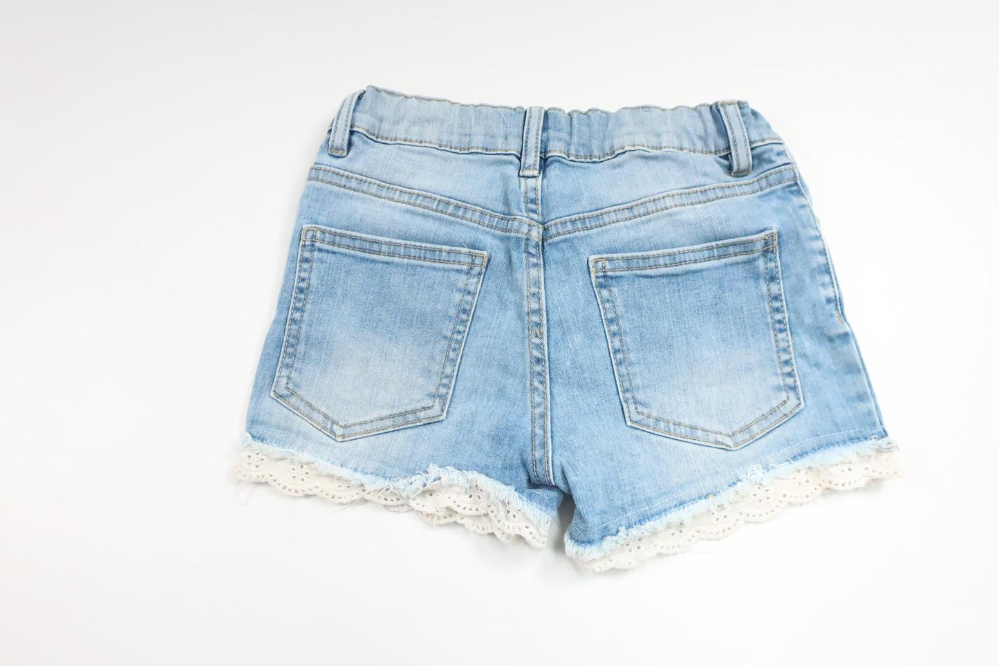 Jeansshorts från Lindex - Storlek 122 - Denim