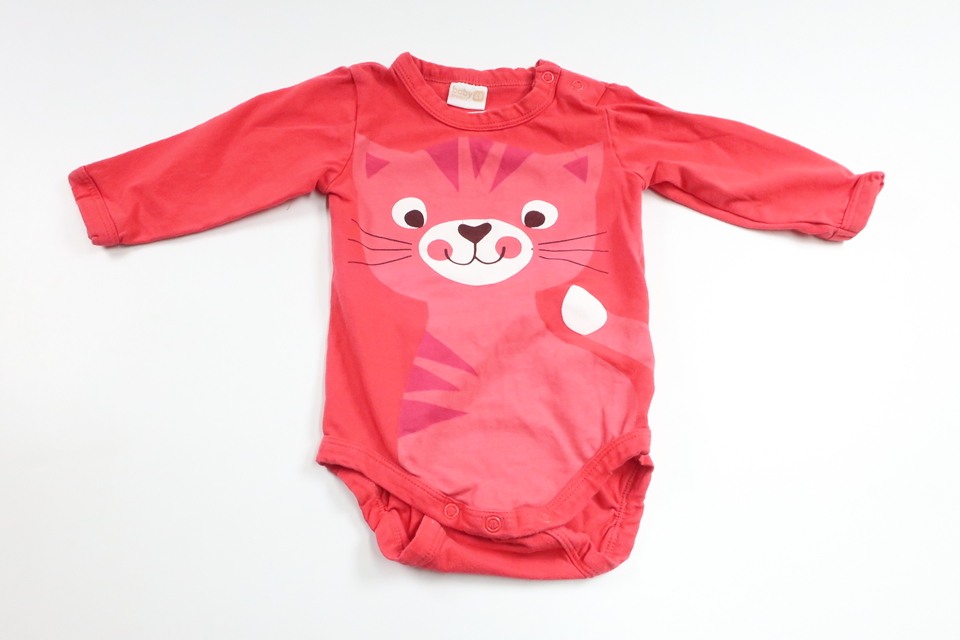 Body från Lindex - Storlek 68 - Röd