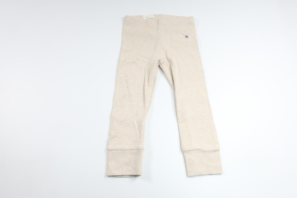 Ribbade byxor från GANT - Storlek 80 - Beige