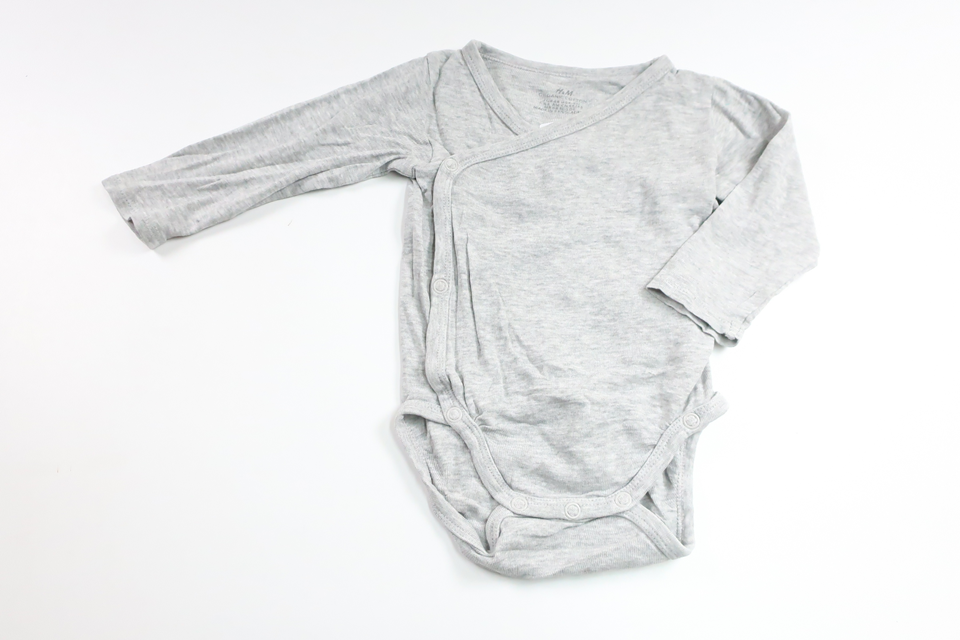 Omlottbody från H&M - Storlek 68 - Grå