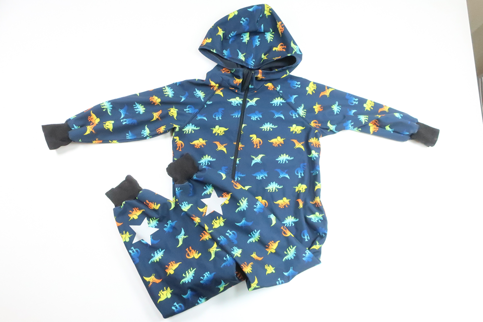 Softshelloverall från iELM - Storlek 110 - Blå