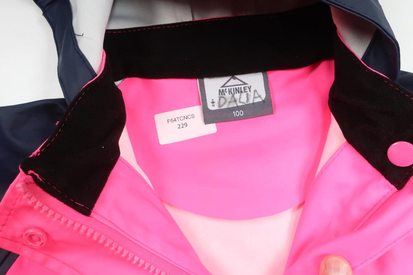 Regnjacka från McKinley - Storlek 100 - Rosa