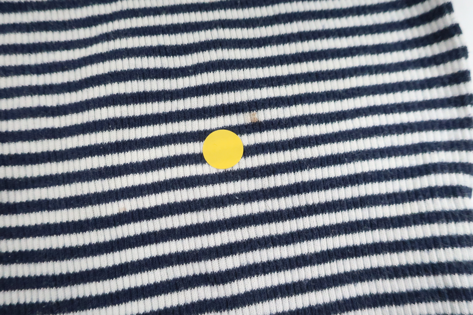 Ribbad linnebody från Cubus - Storlek 80 - Marinblå