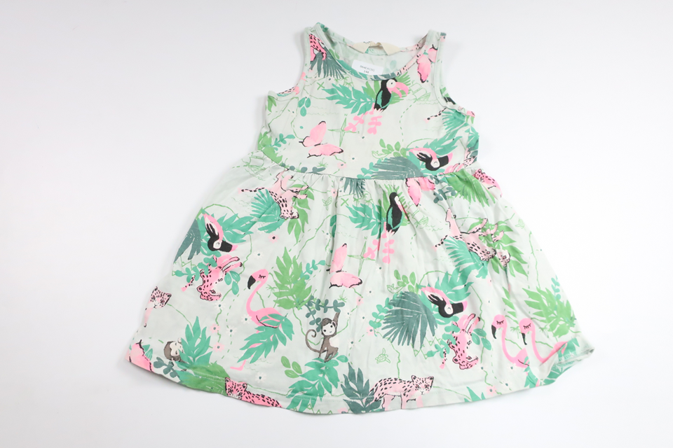 Klänning från H&M - Storlek 92 - Grön