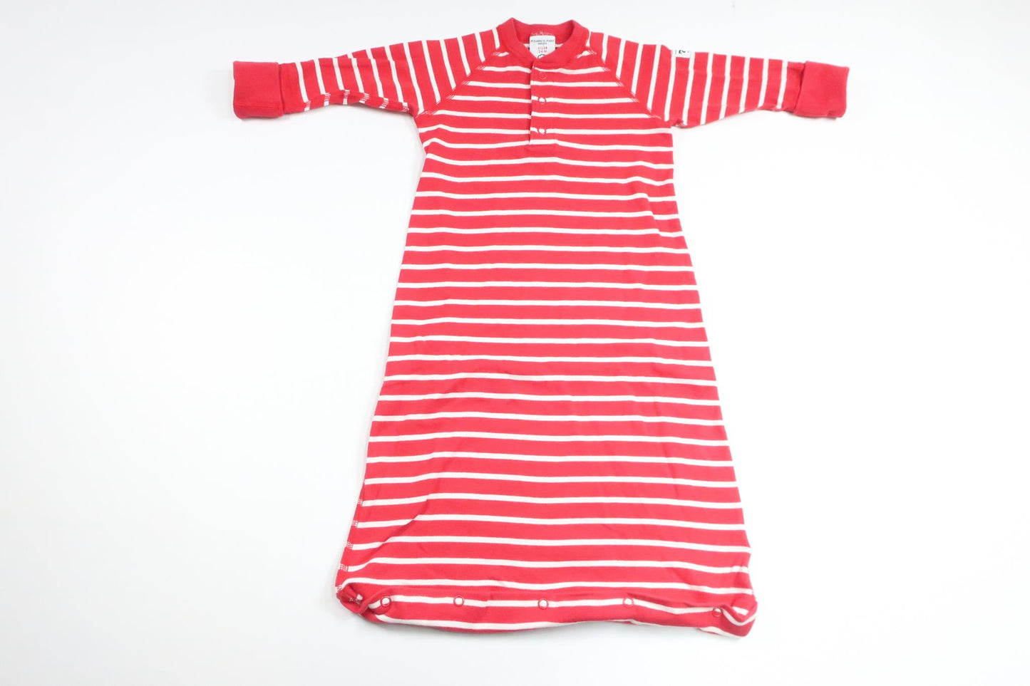 Randig sovpåse från Polarn o. Pyret - Storlek 62/68 - Röd