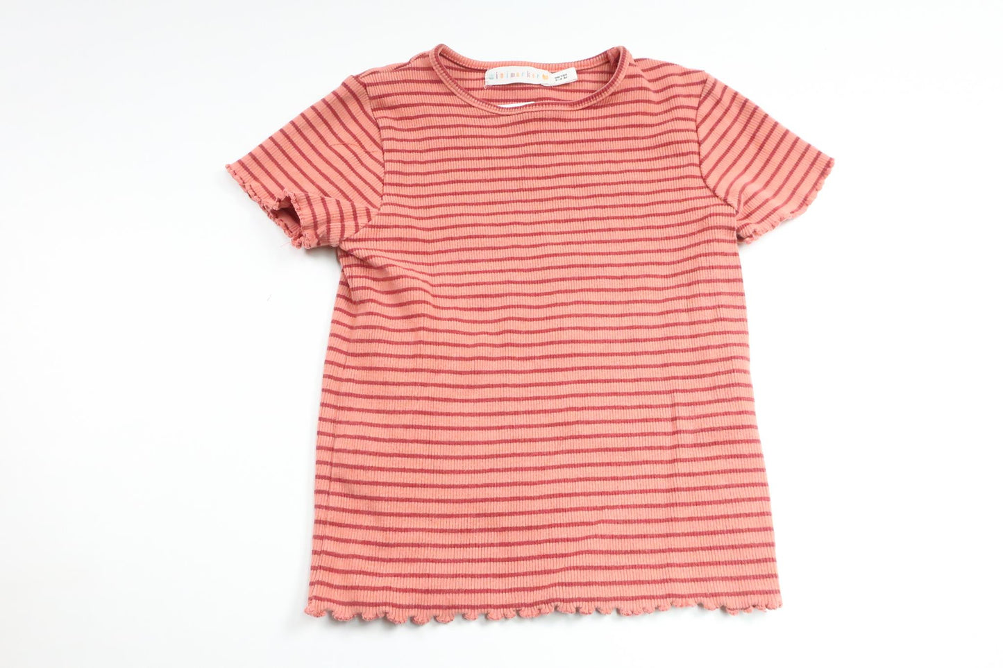 Ribbad tröja från Mini Rodini - Storlek 98/104 - Rosa