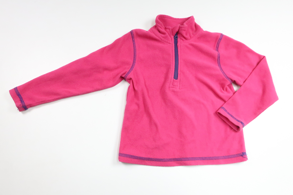 Tröja i fleece från Line One - Storlek 86/92 - Rosa