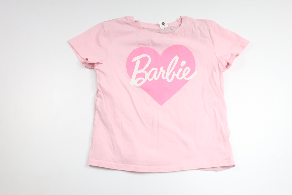T-shirt Barbie från H&M - Storlek 110/116 - Rosa