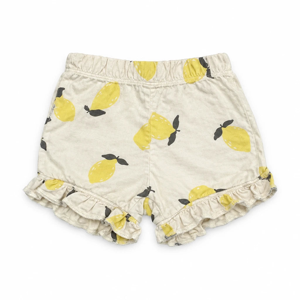 Mönstrade shorts från Kappahl - Storlek 86/92 - Benvit